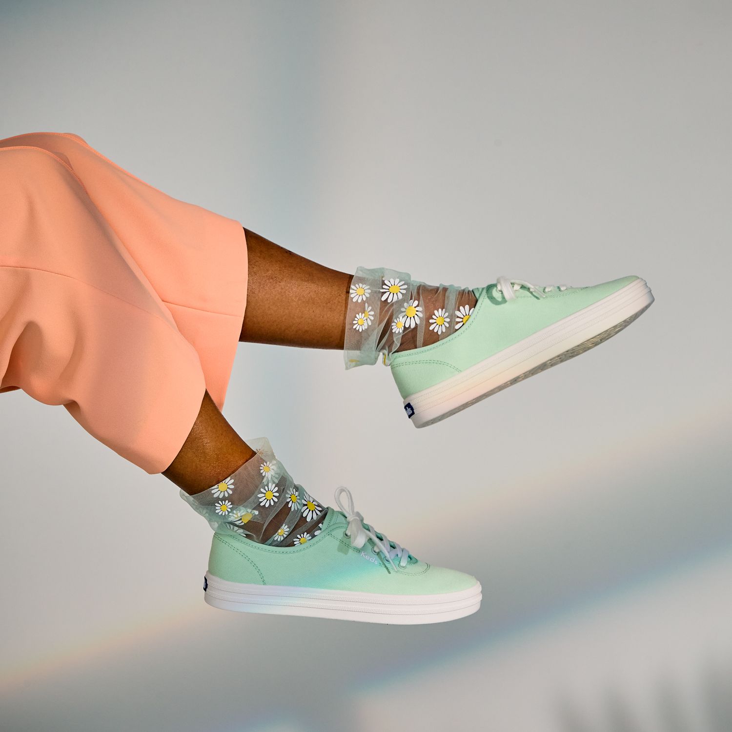 Giày Keds Nữ - Breezie Canvas - Mint - KD065863
