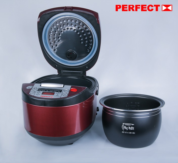Nồi Cơm Điện Tử Lồng Niêu Perfect PF-C608 900W