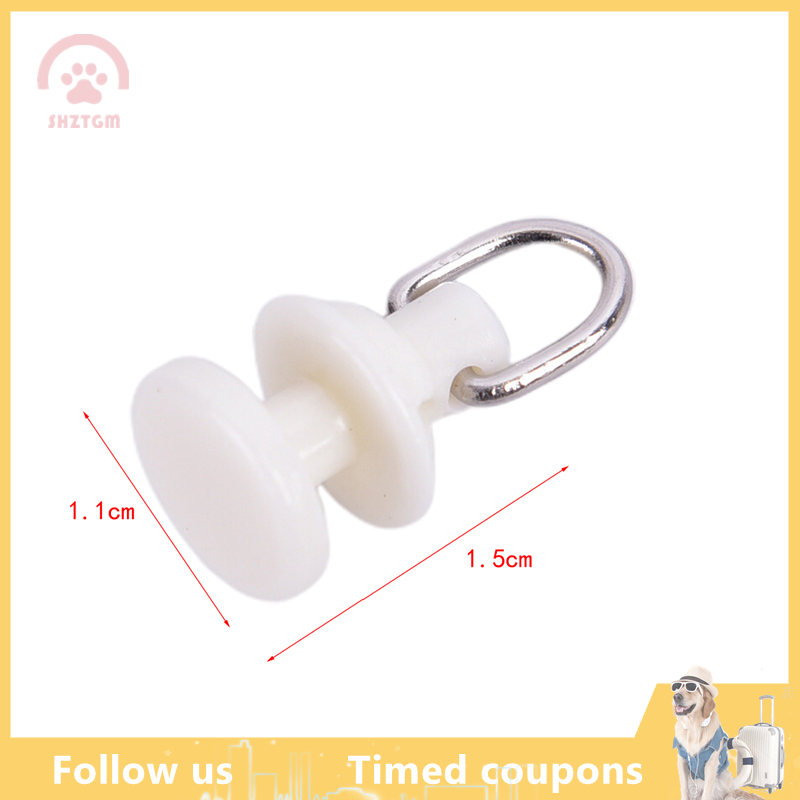 【SHZTGM】 20 cái con lăn ray rèm Con lăn móc Rèm phụ kiện đường ray rèm