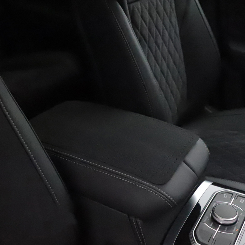 Suede Car Central Armrest Pad Anti Slip Auto Center Console Arm Rest Mat Seat Box Cover for Car Interior Accessories