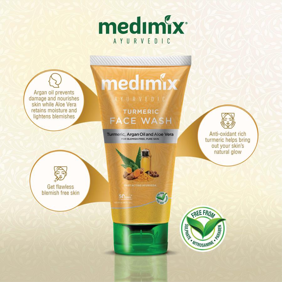 Sữa rửa mặt Medimix Nghệ 150ml