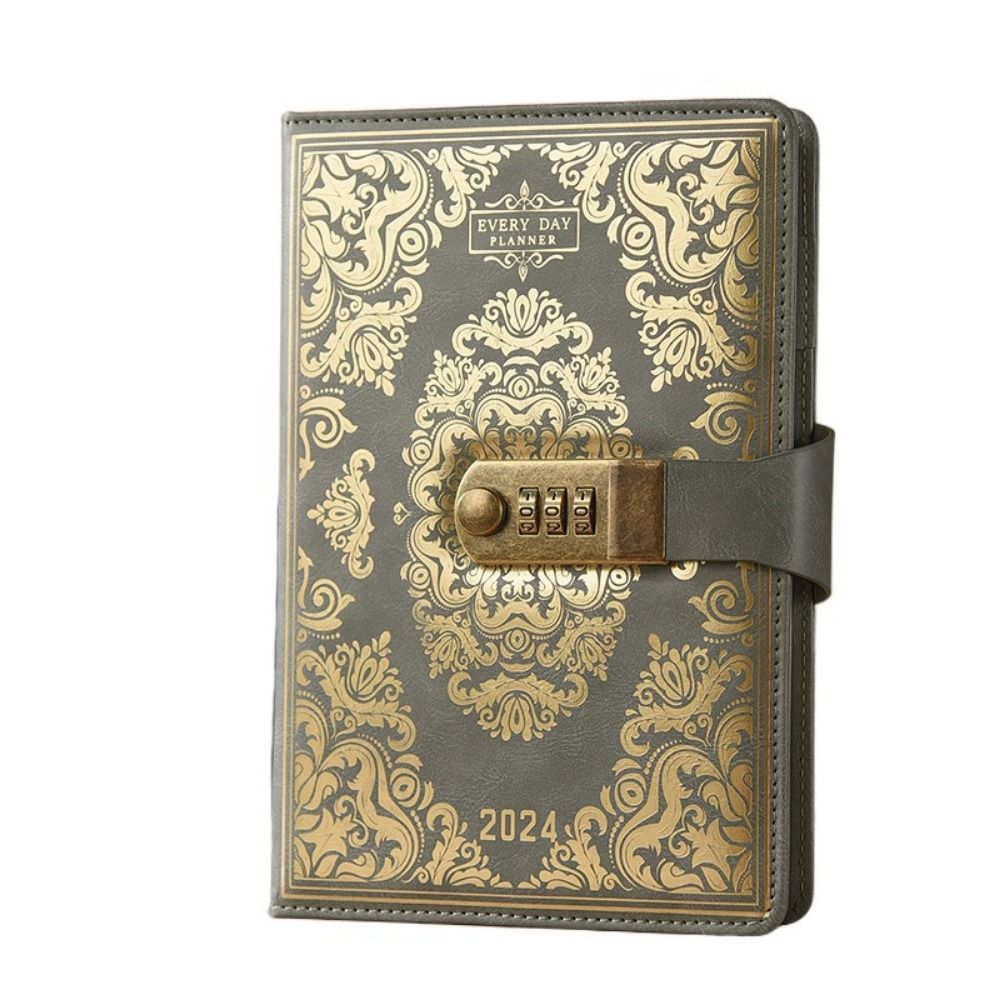 CREEPER Password Locking 2024 Combination Lock Journal Ruled Lined ...