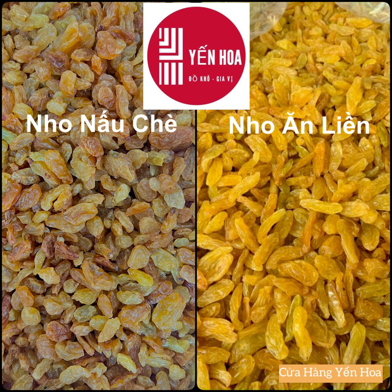 500g/1Kg Nho Vàng Sấy Khô Ấn Độ