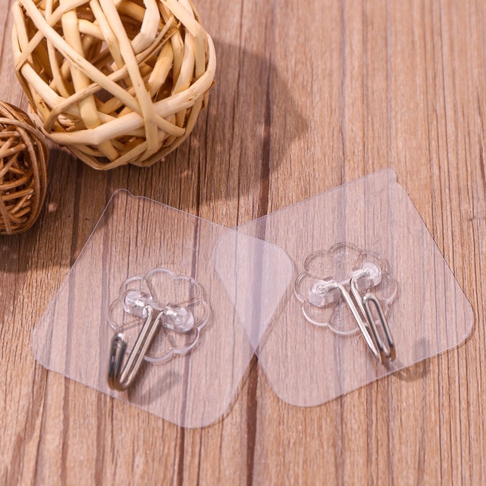 Combo 10 móc dán siêu chắc trong suốt