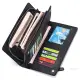 Men's Multi-functional Large-capacity Wallet Retro Zipper Bifold Credit Card Holder for Front Pocket and Gift Tribe-VN. 