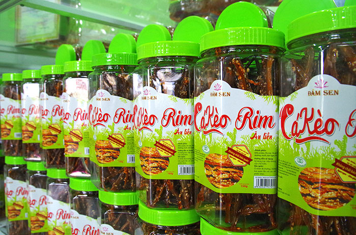 CÁ KÈO RIM ĂN LIỀN ĐẦM SEN - 150gr