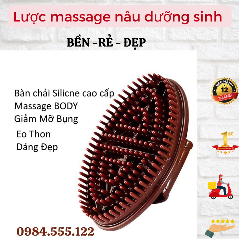 Bàn chải nâu lưu thông kinh lạc , combo2