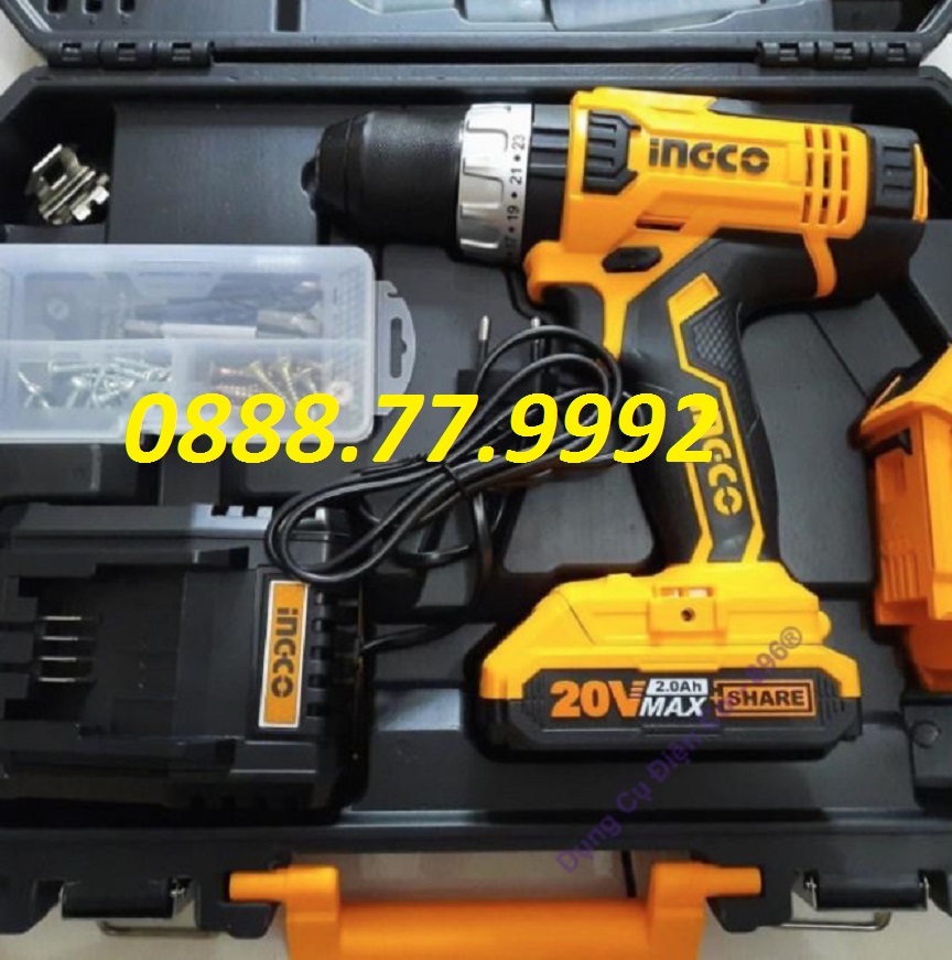 Máy khoan búa dùng pin Lithium 20V CIDLI2003