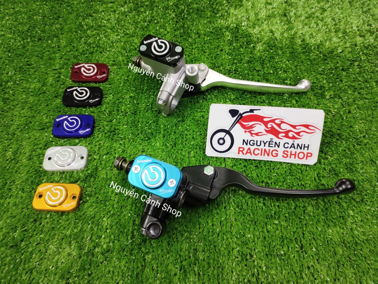 Tay thắng dầu xe wave xe sirius rembo nắp dầu mầu ngẫu nhiên