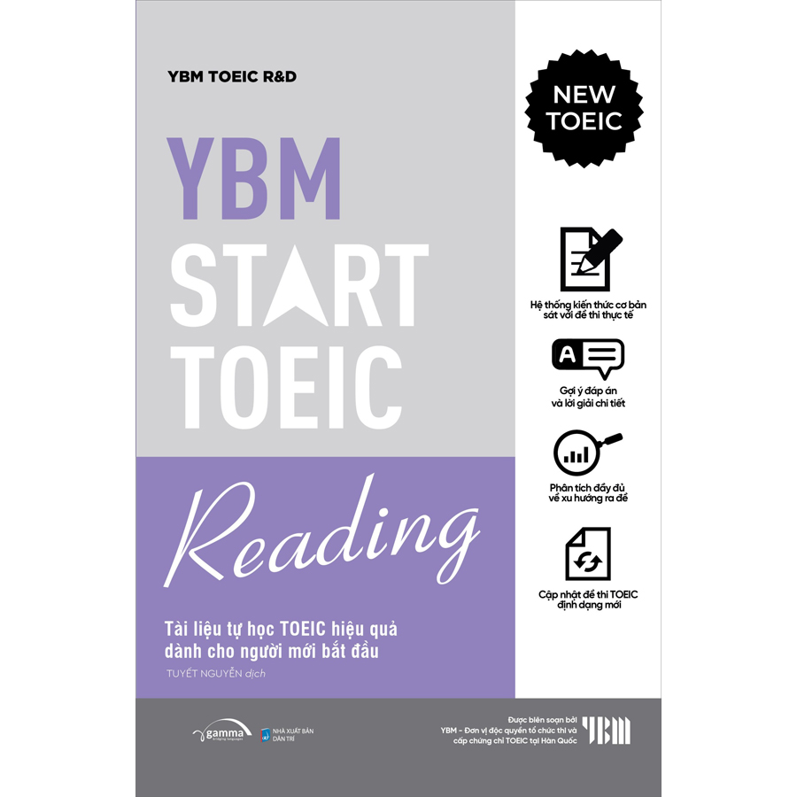 Sách - YBM Start Toeic Reading