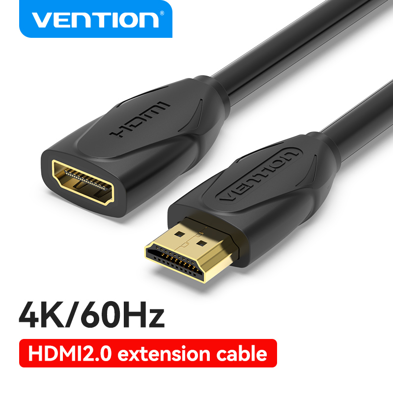 Vention HDMI extension cable extends a short HDMI Cable to connect any