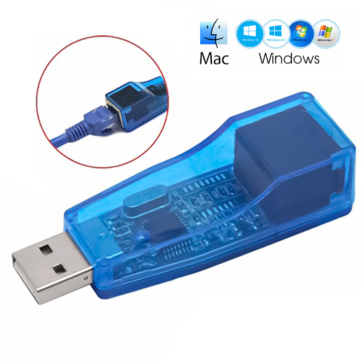 Thiết bị chuyển đổi cổng usb 2.0 ra lan
