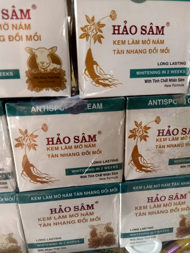 kem hảo sâm làm mờ nám 12g