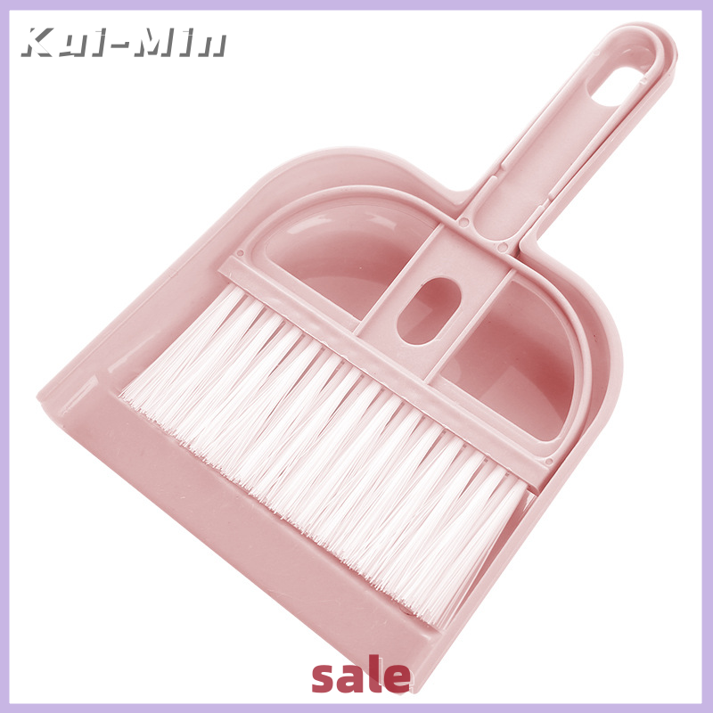 Kui-Min Mini Brush Small Broom Dustpans Set Desktop Sweeper Garbage Cleaning Shovel