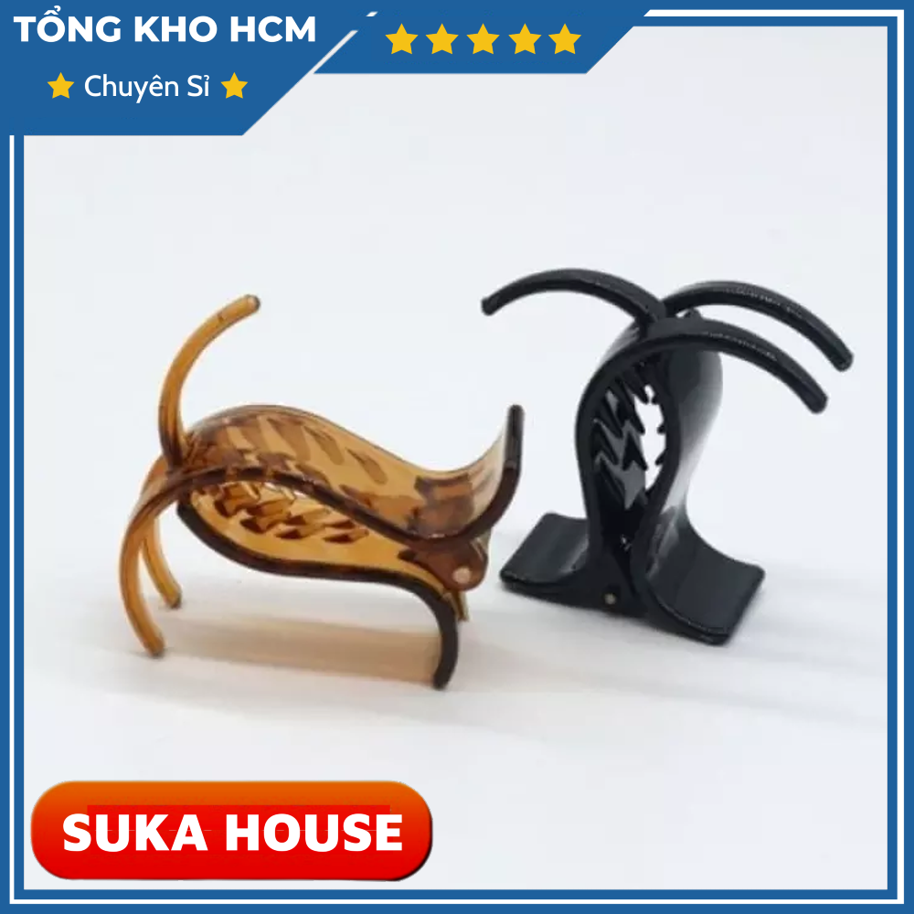 Kẹp Tóc Càng Cua 3 Răng & 5 Răng Kẹp Tạo Kiểu Tóc Cặp Tóc Cho Chị Em H015