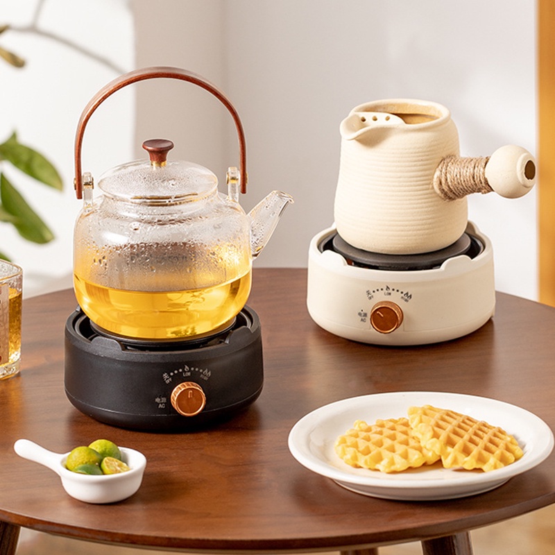 500W Bếp điện mini pha trà pha cafe Bếp hồng ngoại Đa năng