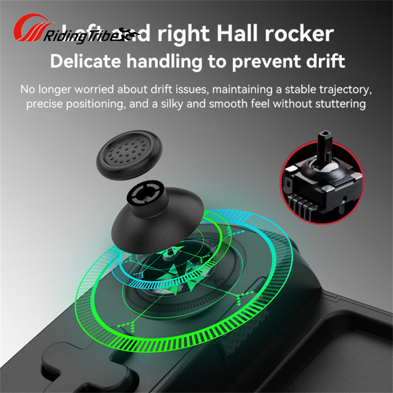 Riding Tribe D6 Wireless Stretching Extendable Gaming Controller Joystick Pad Compatible For IPhone Android Gamepad Joystick