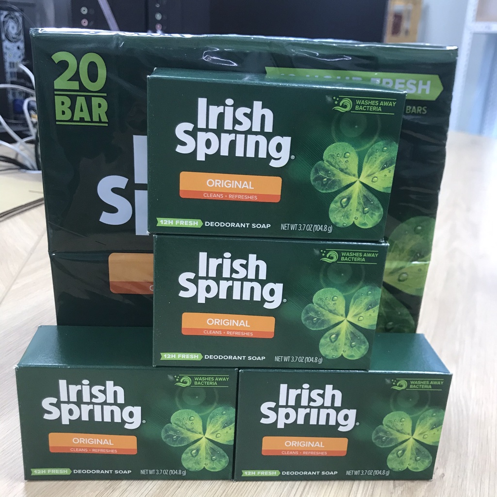 [HCM] Xà bông cục Irish Spring / Xà phòng cục Spring
