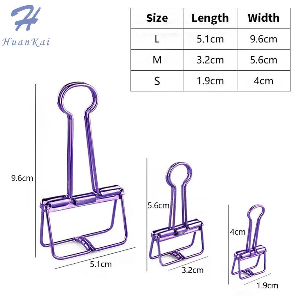 Cutora Kẹp Giấy Kim Loại Nhiều Màu 3 Cỡ 8 Màu, Cơ Bản Clip Chất Kết Dính Văn Phòng Phẩm Trang Trí Nội Thất Clip, Kẹp Tài Liệu Học Tập Văn Phòng