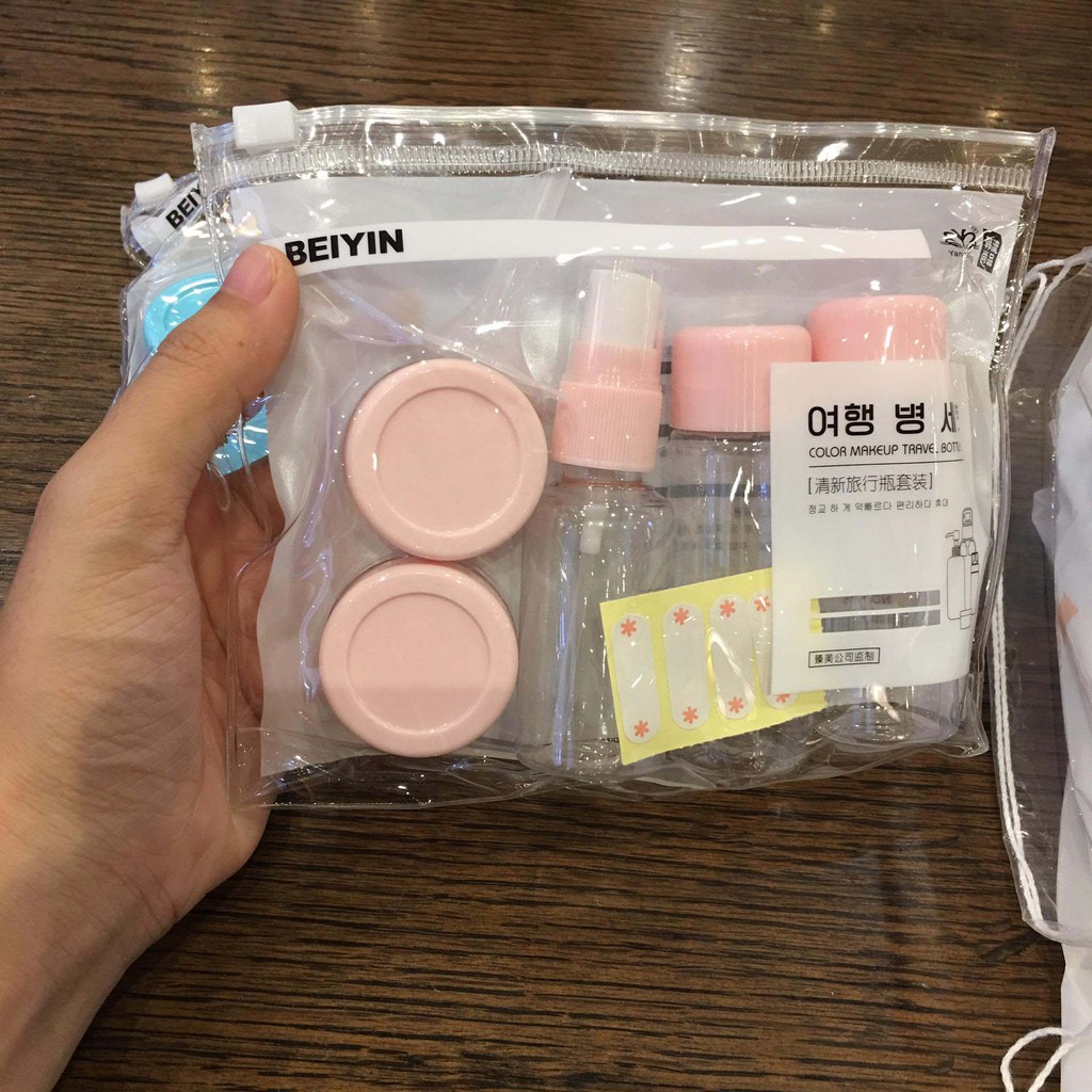 Combo bộ chiết mỹ phẩm 7 món