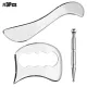 Stainless Steel Gua Sha Scraping Massage Tool Set Muscle Scraper Tool for Back,Leg, Arm, Neck, Shoulder and Whole Body Acupoints. 