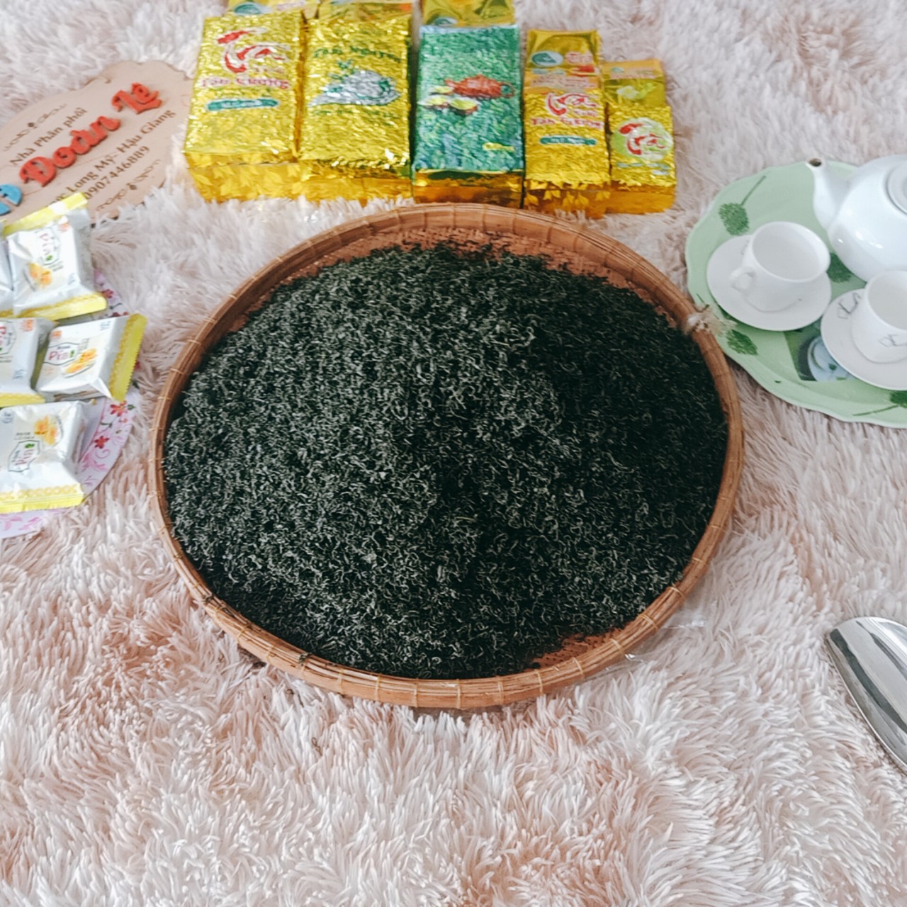 (GIA SỈ)Trà Thái Nguyên Đặc Biệt 1kg-đóng hút chân không cao cấp