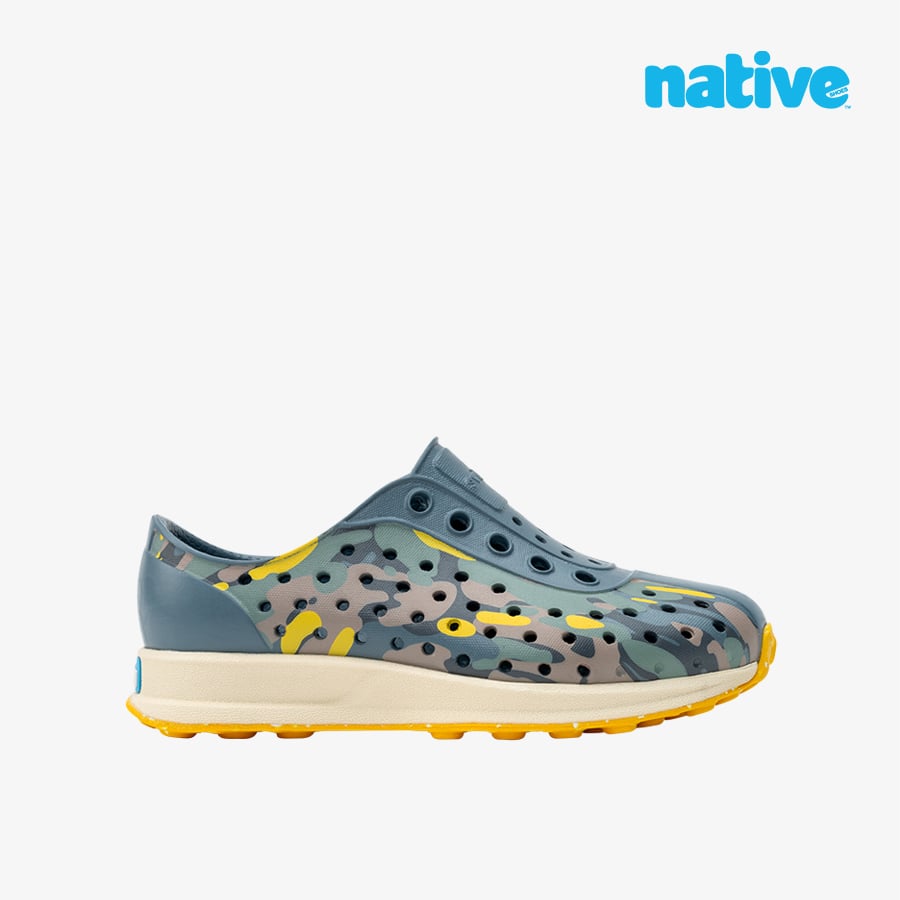 Giày Lười Bé Trai Native Robbie Sugarlite Print