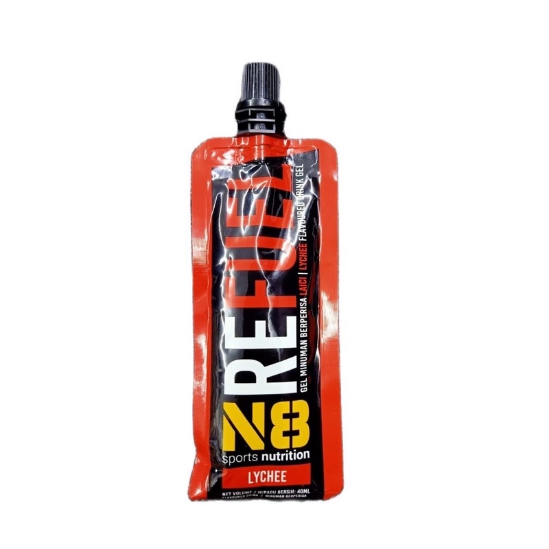N8 REFUEL ENERGY GEL Apple Mango Lychee (1 Packet 50g/40ml) Halal