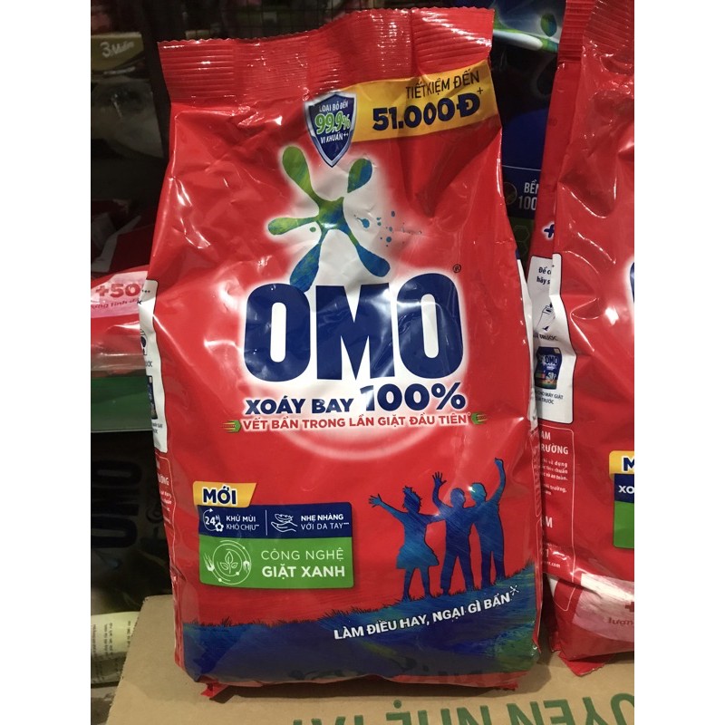 Bột giặt tay omo 3kg/2,7kg