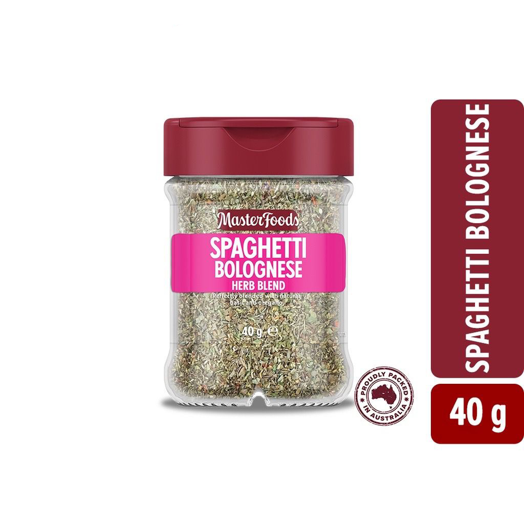 MasterFoods Spaghetti Bolognese Herb Blend (40g) Herbs & Spices Lazada