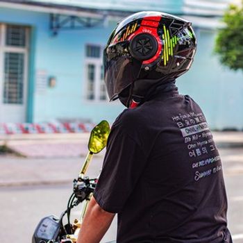 Mũ bảo hiểm 3/4 YOHE 851 (màu tem) - GARA20