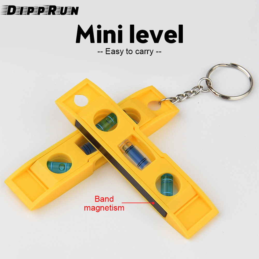 Dipprun m-agnetic thước thủy tinh Thần Cấp 3 ống bọt nước Ngư Lôi cấp độ từ tính Bong Bóng Công cụ đo