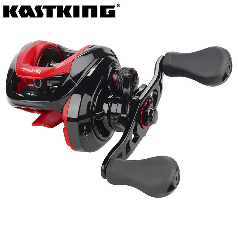 KastKing Royale Legend GT Baitcasting Reel Fishing Reel 5+1 Ball Bearings  7.2:1 Gear Ratio 8 KG Drag Fishing Coil