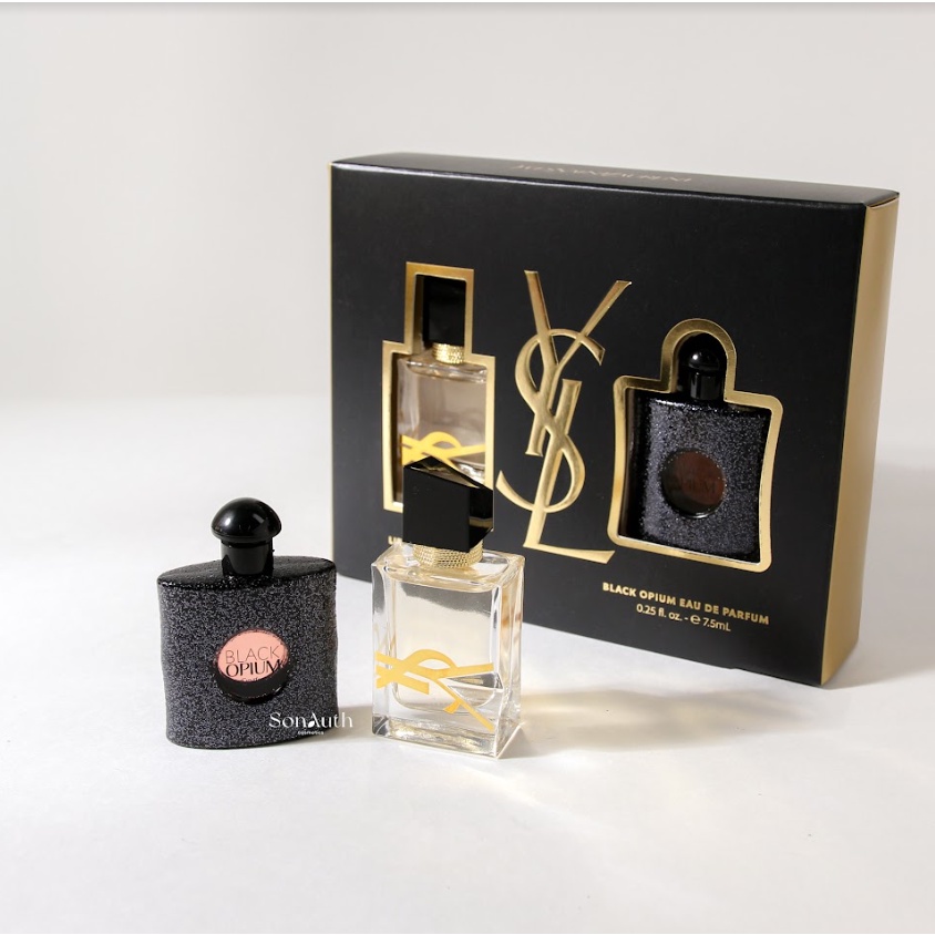 Set nước hoa YSL Mini Black Opium & Libre Eau de Parfum Duo