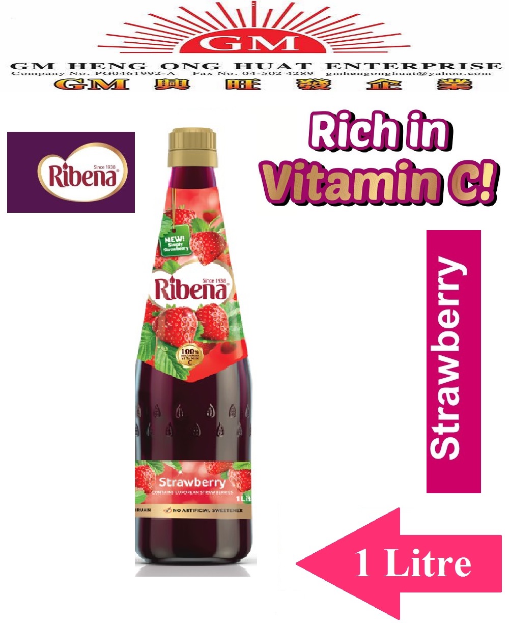 Ribena Blackcurrant Fruit Juice Drinks Original Blackcurrent / Strawberry (1 Litre) Lazada