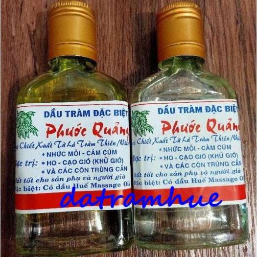 Dầu tràm Phước quảng 100ml ( ĐẶC SẢN HUẾ )