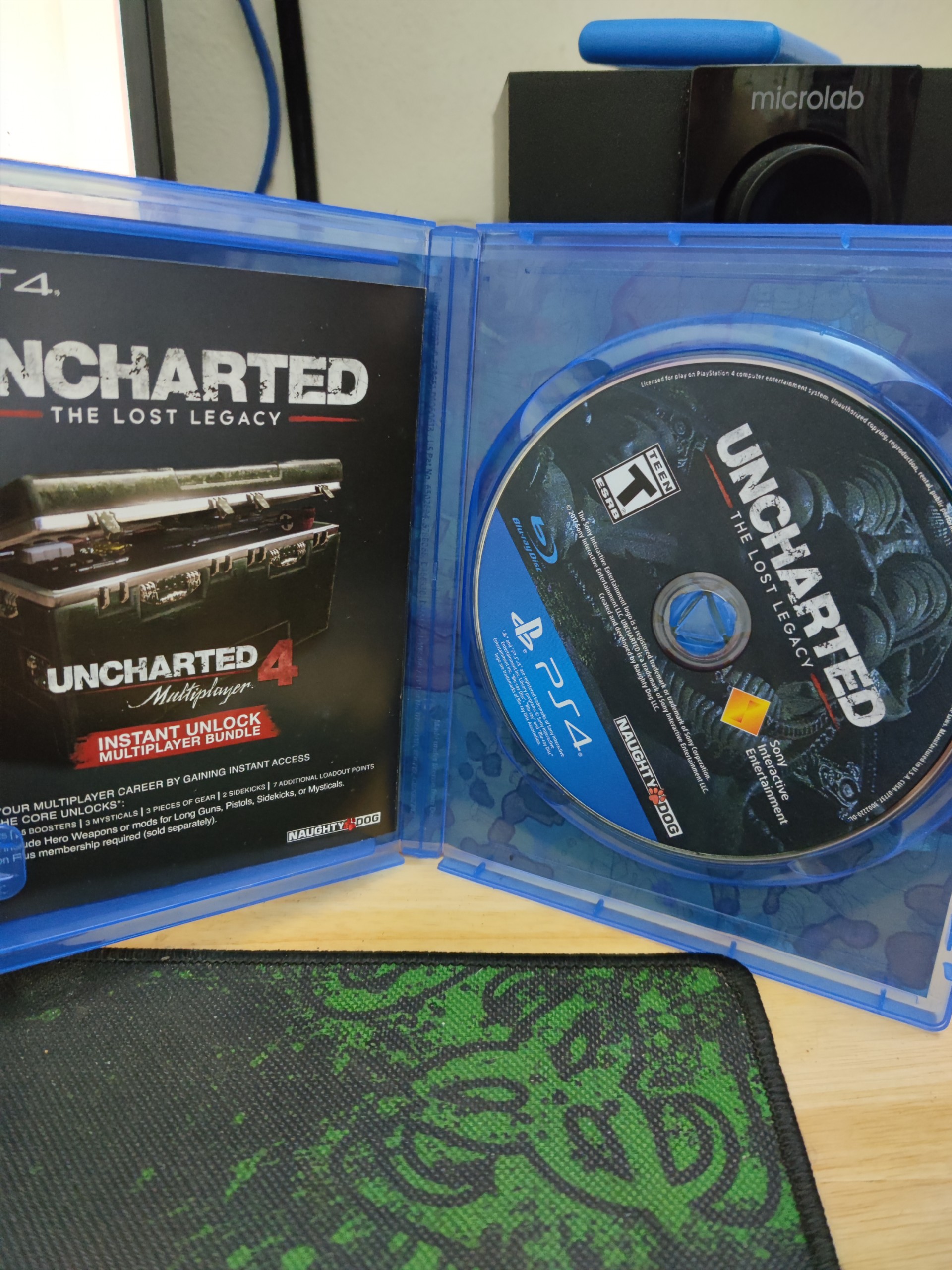 Đĩa game PS4 Uncharted - The lost legacy