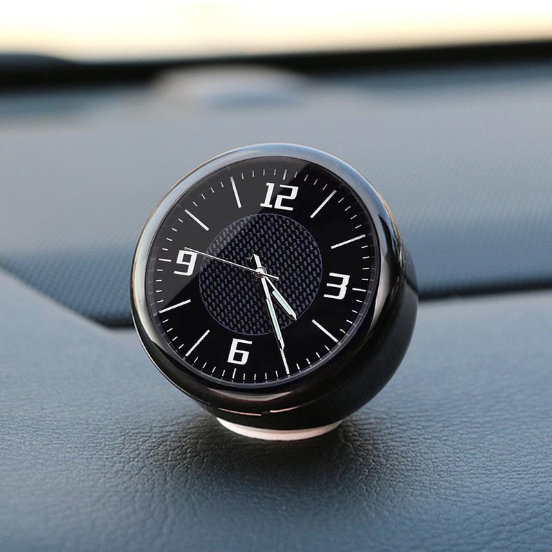 For General Purpose Dashboard Clock Illuminated Dashboard Decor Tiny ...