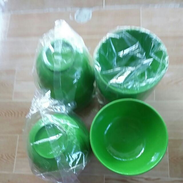 Set 10 CHÉN CƠM NHỰA Dẻo Rẻ (rộng 11cm)