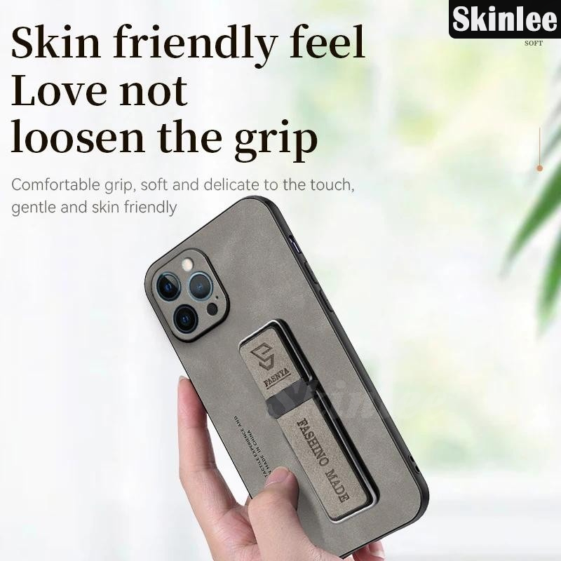 Phone case For infinix Hot 50 / 50 Pro / 50 Pro Plus Case Back cover Fluff Hard Cortex Plush Cover with Soft Frame Anti-knock stand Holder For infinix Hot 50 Pro+ Cover cases.