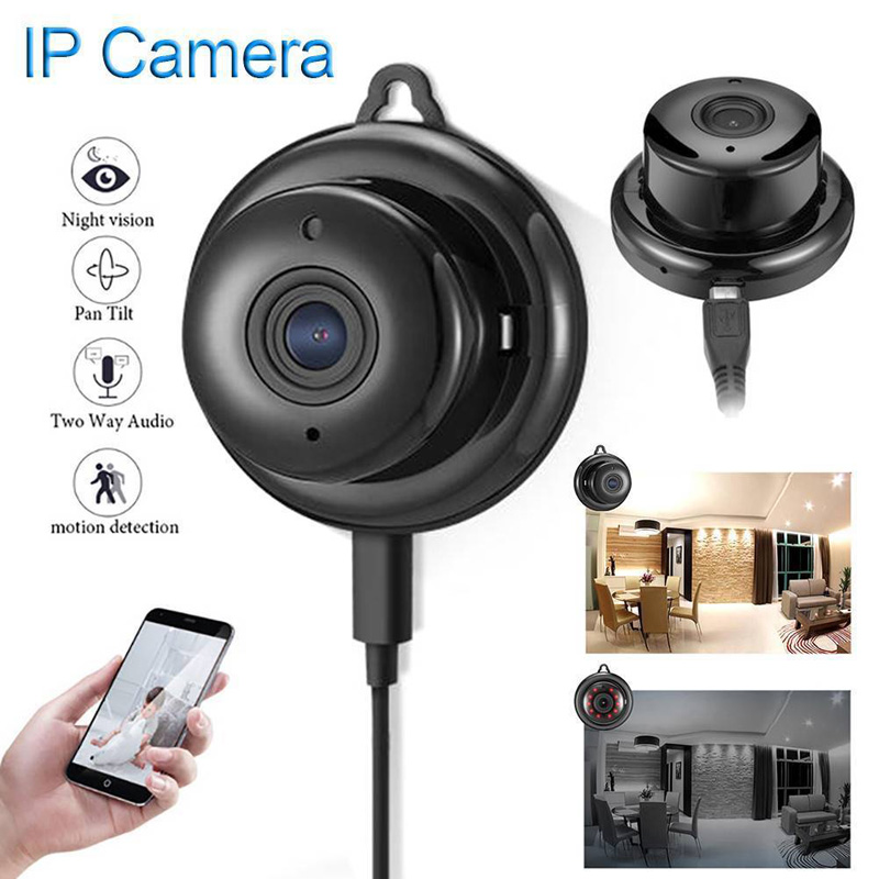 Mini HD 1080p Wireless WIFI IP Camera home camera security system CCTV Infrared Night Vision With SD Card Slot Audio APP Indoor outdoor