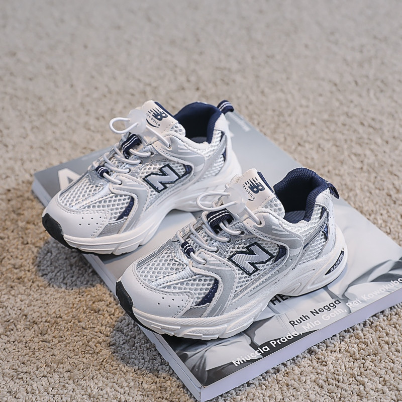 Giày Sneaker Thể Thao NB530 Bạc SC (Fullbox+bill+tất+tag+phụ kiện đi kèm)