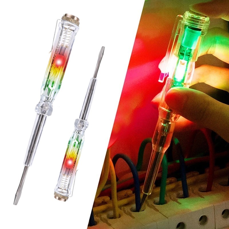 Multifunctional Test Pen with Screwdriver Non Contact Induction Voltage Detector Pen/ Electric Screwdriver Probe Circuit Indicator Tool