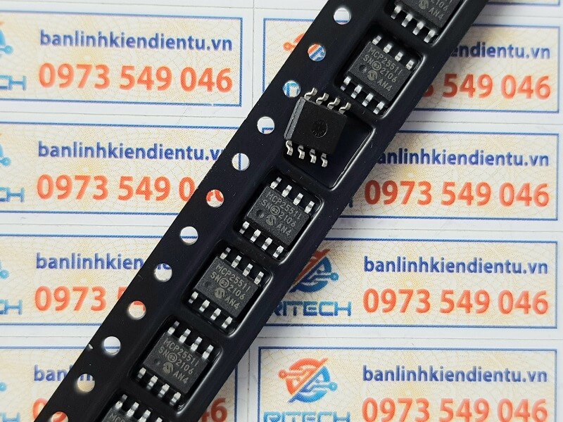 Mcp2551i/sn mcp2551i ic chuyên dụng sn sop-8