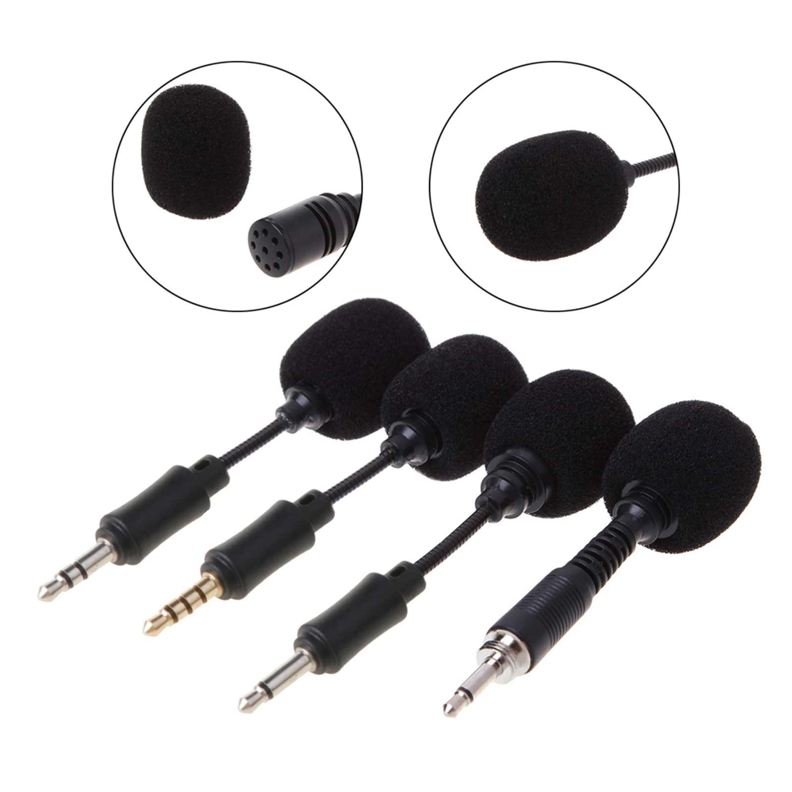 Điện Thoại Di Động Mini 3.5Mm Giao Diện Micrô linh hoạt Stereo Cho Điện Thoại Android