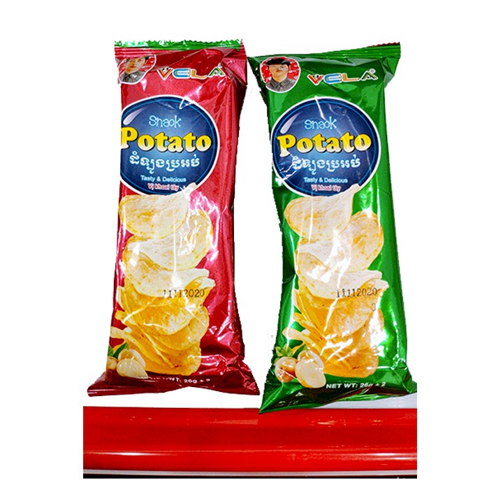 [ mẫu thử ] 5 Gói Snack Khoai Tây Potato