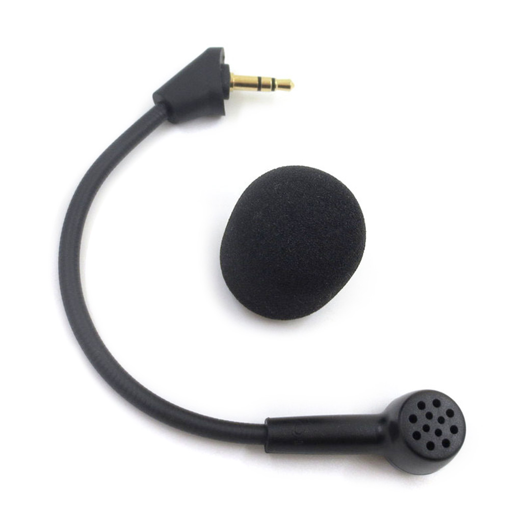 Thay thế mic cho Hyper x đám mây cho ALPHA/Hyper x đám mây cho Alpha S Tai nghe chơi game 3.5mm Micro tháo rời