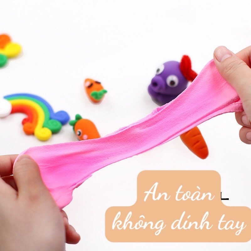 Đất nặn/Đất sét tự khô 12 màu cho bé
