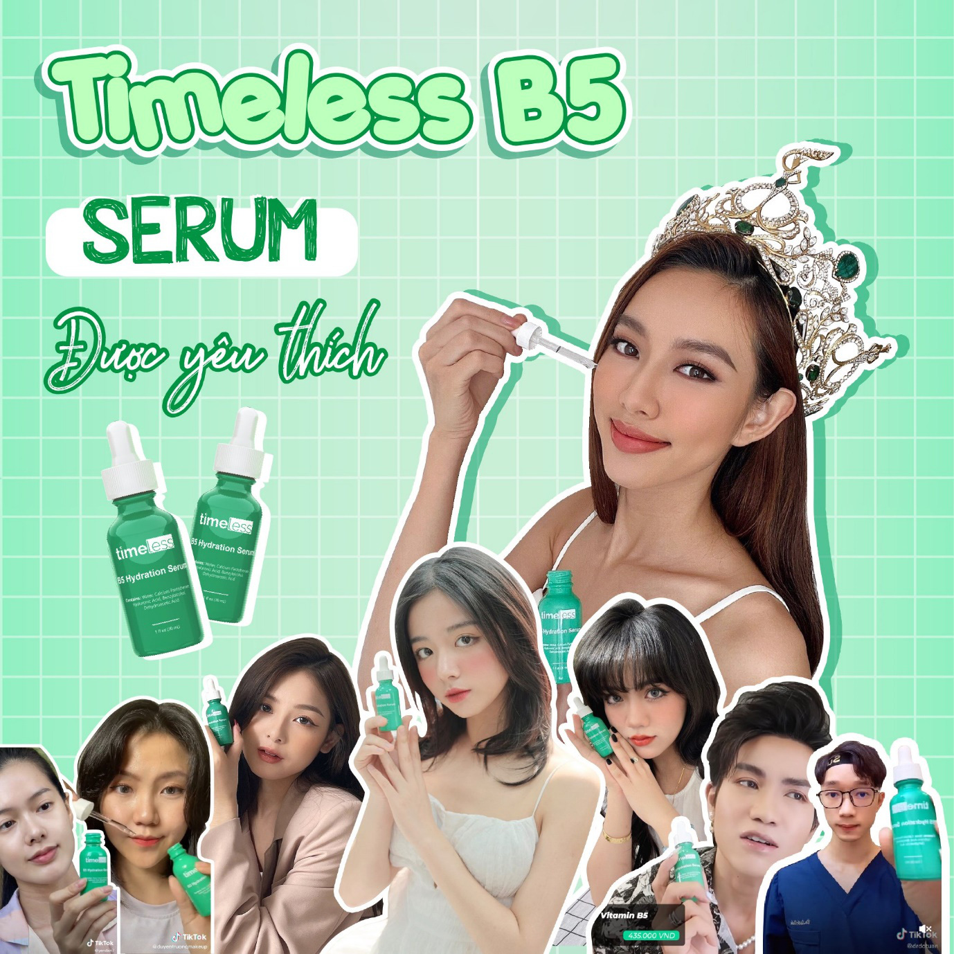 [HCM]Serum tái tạo phục hồi da B5 Timeless 30ml