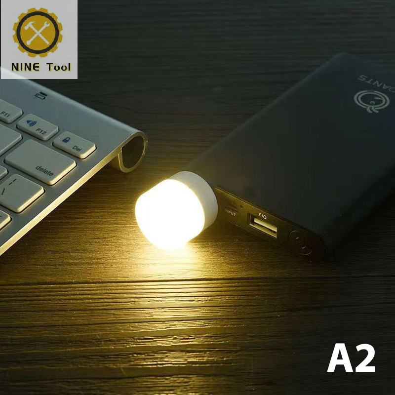 Von đèn cắm usb sạc sách nhỏ đèn led đọc sách bảo vệ mắt